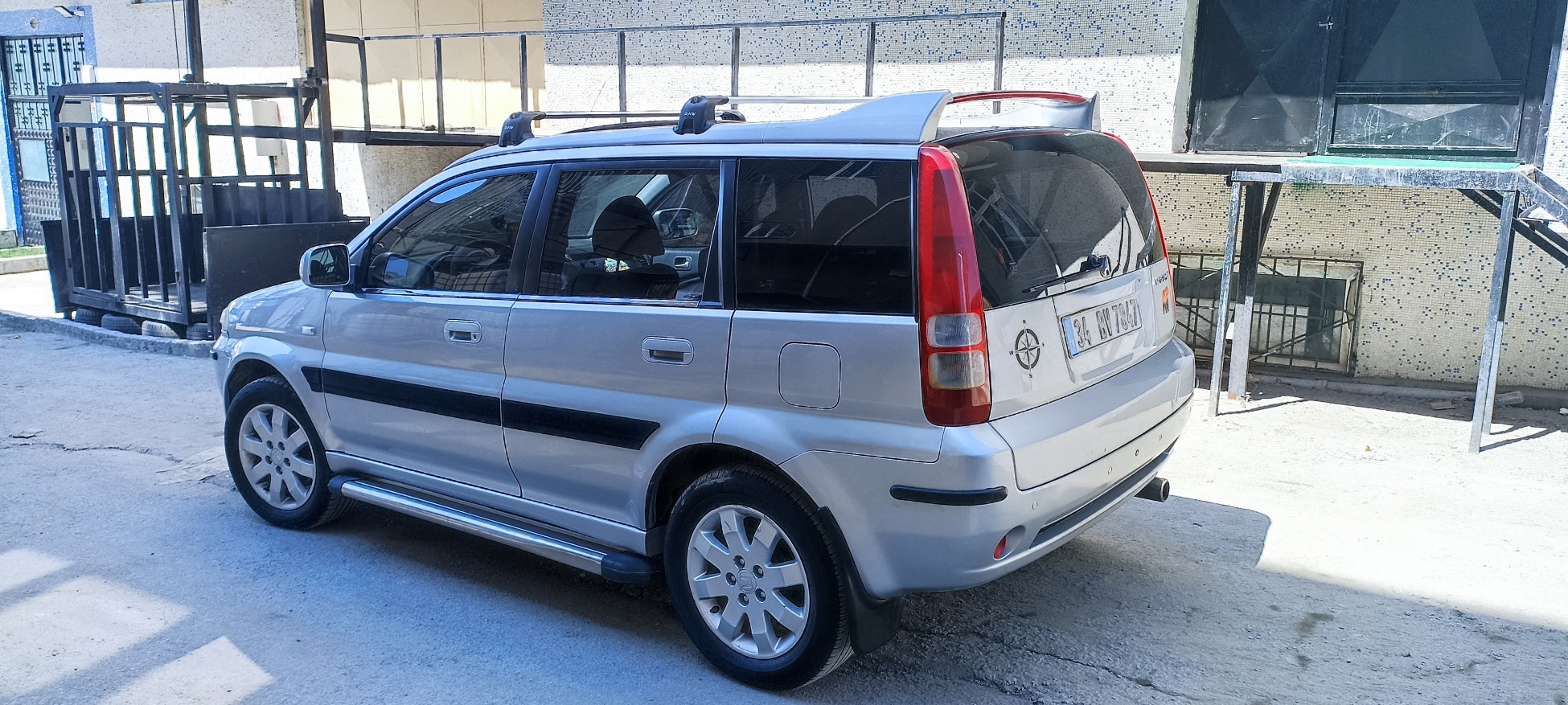 Honda HRV Roof Racks Cross Bars Rails Top Carrier Alu Silver 2PCS 1999-2005 Honda HRV Roof Racks Cross Bars Rails Top Carrier Alu Silver 2PCS 1999-2005